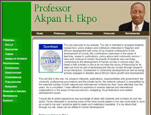 Tablet Screenshot of akpanhekpo.com